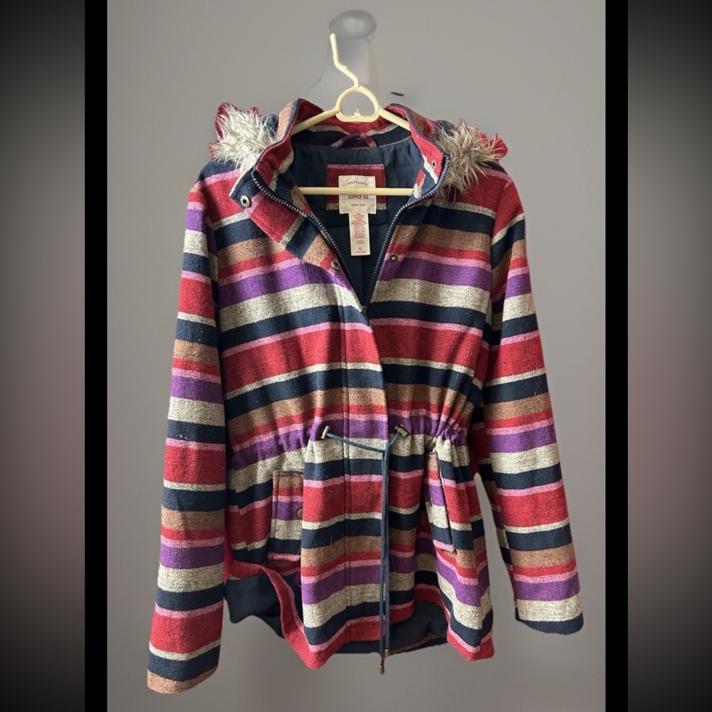 Vintage Mossimo Jacket Womens XL Bella Swan Elena Gilbert Y2K Wool Coat …